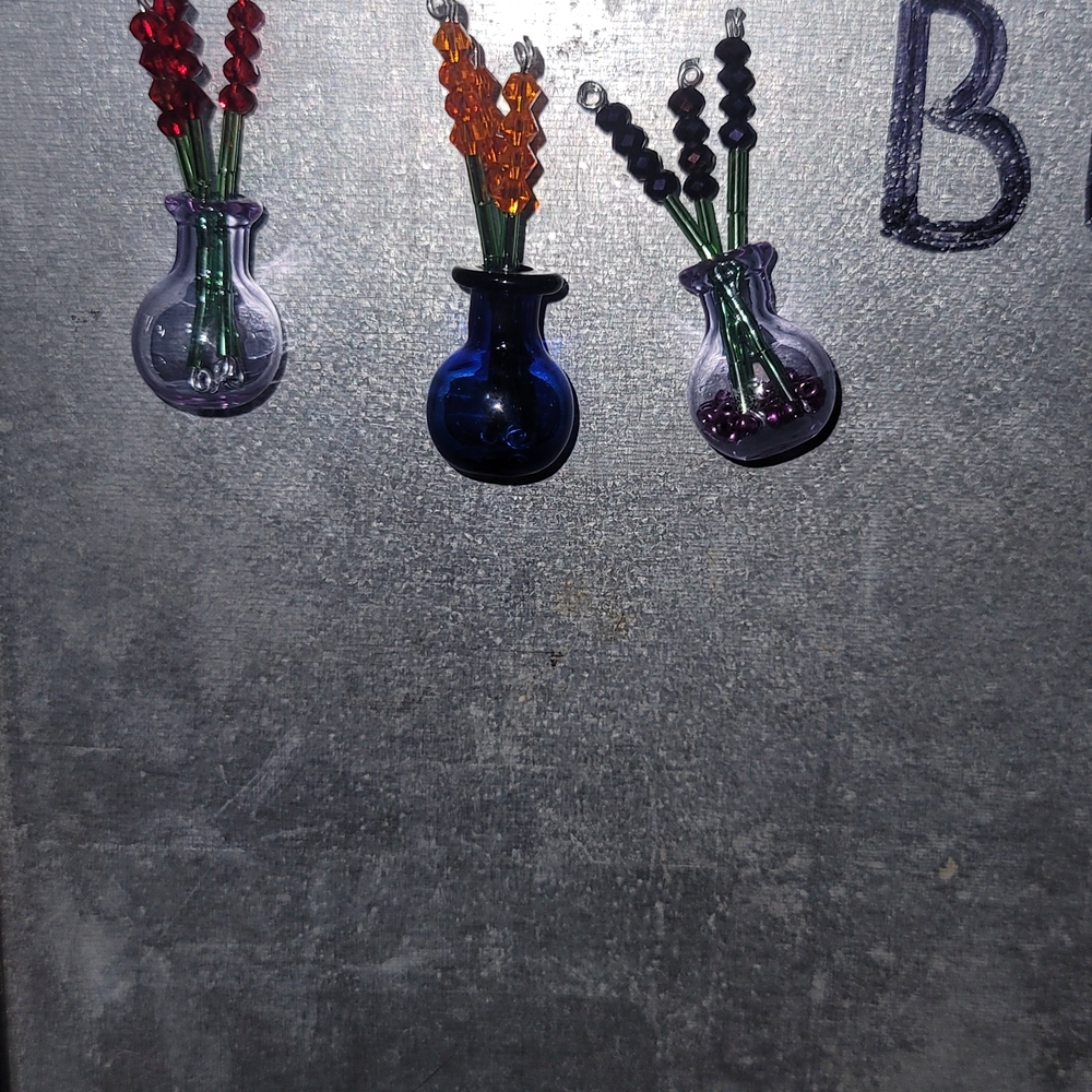 One Mini Floral Fridge Magnet.